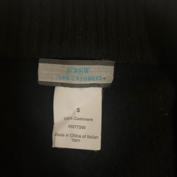 J.Crew Black Cashmere Sweater - Picture 2 of 5